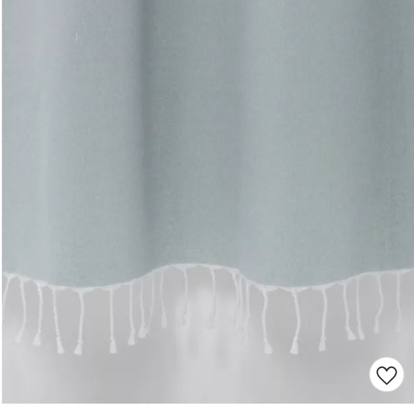 Woven Shower Curtain Green/White - Project 62 - Picture 5 of 16